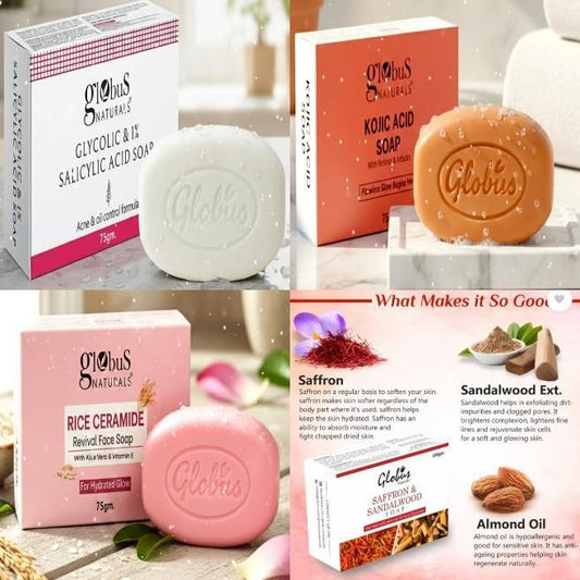 ✨Rice Ceramide, Glycolic Salicylic Acid, Kojic Acid and Saffron-Sandalwood✨