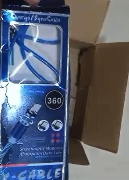 RGB Cable Light C-Type for Charging and Data transfer (Pack of 1)